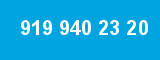 919 940 23 20 919 940 23 20